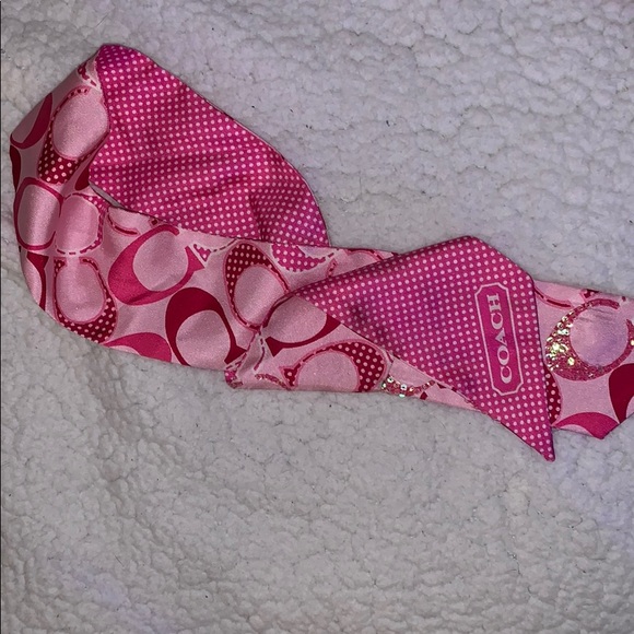 Coach purse scarf